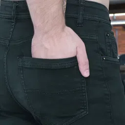 AWACK Men Lean Regular Fit Mid-Rise Stretchable Jeans image 2