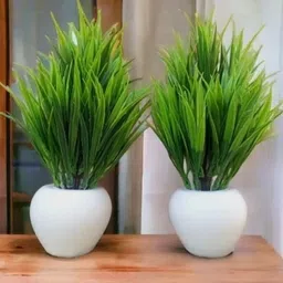 abhi Green Wild Flower Artificial Flower with Pot-picture-41