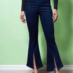 Miss Chase Women Bootcut High-Rise Stretchable Jeans-image-71
