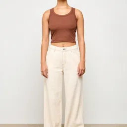 NU CLOTHS Women Jean High-Rise Baggy Fit Stretchable Jeans image 5