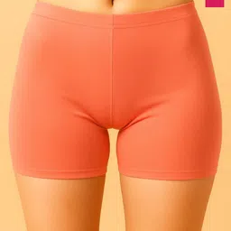 Apraa & Parma Pack of 2 Mid-Rise Boyshort Briefs AP SBT-33 Peach,Rani pink XS-2-image-13