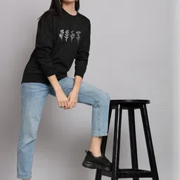CORSICA Women Polyester Printed Pullover Sweatshirt-image-48