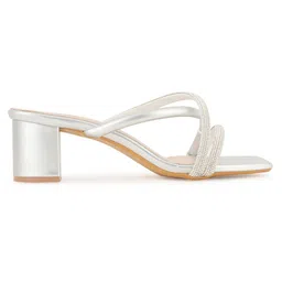 DressBerry Party Block Sandals image 3