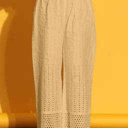 CORSICA Women Relaxed Straight Leg Loose Fit Easy Wash Pleated Trousers-image-55