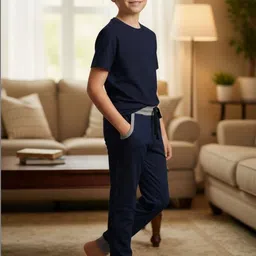 YK Boys Pure Cotton Regular Fit Joggers image 4