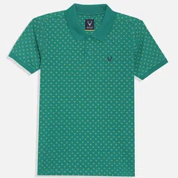 Allen Solly Junior Boys Geometric Printed Polo Collar T-shirt-picture-20