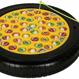 jayaansh traders Tyre Rotating Big Musical Fishing & Catching The Fish play Game Pack Of 1 ) image 3