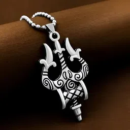 VS Unique Collection Silver-Plated Teardrop Shaped Pendants with Chains-picture-31