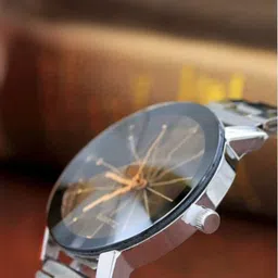 SZN Men Dial & Stainless Steel Straps Analogue Watch Old Men&Brg KaduV -V image 4