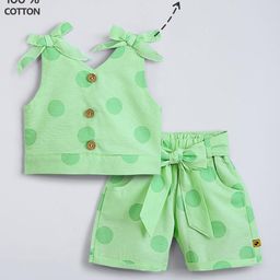 hopscotch 2-Piece Cotton Polka Dot Short Set-picture-12
