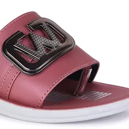 PENNEN Women Slip-On Lightweight Mid-Top Open Toe Flats image 2