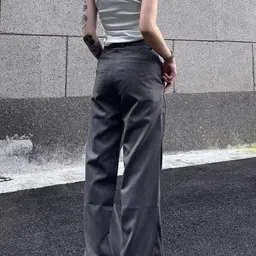 KPOP Women Easy Wash Trousers image 5