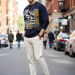 Moda Rapido Men Printed Long Sleeves Sweatshirt-image-8