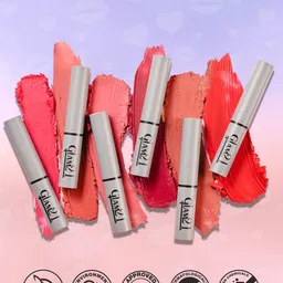 GLAM21 Set Of 2 Long Lasting Bullet Lipstick - Give Me Red 03 - Pink Heaven 09 image 3