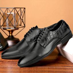 Provogue Men Leather Formal Derbys-picture-17