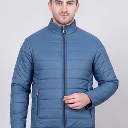 Stylecast X Kotty Men Mock Collar Solid Lightweight Puffer Jacket-picture-45