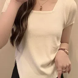 StyleCast Women Solid Square Neck Top-picture-28