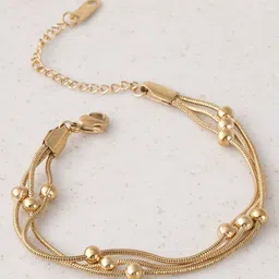 PALMONAS Women Gold-Plated Waterproof & Anti-Tarnish Wraparound Bracelet-picture-43