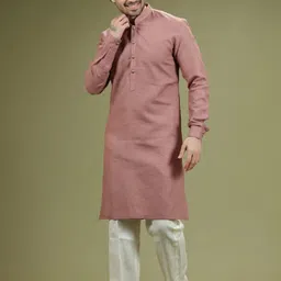 Oomph! Mandarin Collar Straight Kurtas-picture-13