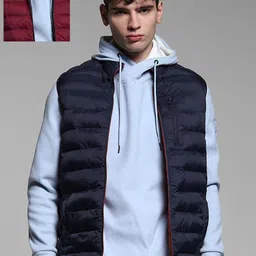 Jack & Jones Men Reversible Puffer Jacket-picture-35