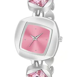 SZN Women Dial & Stainless Steel Straps Analogue Watch Pink Pariwc-image-55