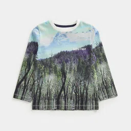 mothercare Boys Graphic Printed Round Neck Pure Cotton T-shirt-picture-54