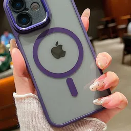 Luxury Kase Unisex Mag-Safe Solid iPhone 17 Back Case Mobile Accessories image 4