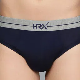 HRX by Hrithik Roshan Pack Of 2 Mid Rise Basic Briefs HRX_BRF_002_NB_YLW_2PC image 2