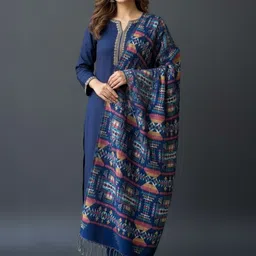 PYRO SPIRIT Women Floral Printed Acrylic Shawl-picture-16