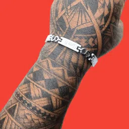 Dynamic Retail Global Silver-Plated Stainless Steel Bracelet-picture-34