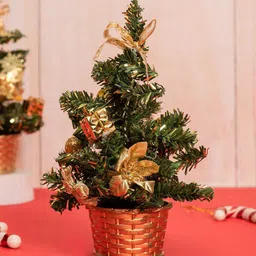 The Zappy Box Gold Mini Christmas Pot Festive Decor-picture-32