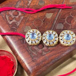 JN HANDICRAFT Gold Rakhi-picture-31