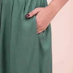 PalloStyle Women Flared Knitted Ethnic Palazzos image 2