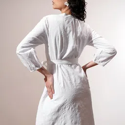 ESPYR By Tokyo Talkies Flared Sleeve A-Line Dress image 4