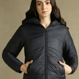 DL Woman Hooded Padded Jacket-image-80
