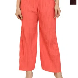 Brainbees Women Pack Of 2 Palazzos-picture-24