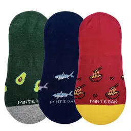 Mint & Oak Pack of 3 Shoe Line Socks image 3