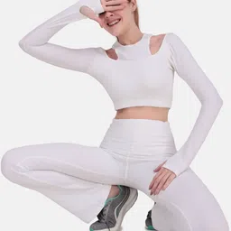 Wearjukebox Power Move Cutout Top With High-Rise Trousers Co-Ords image 2