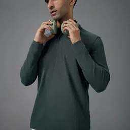 Technosport Men Polo Collar Anti Static Slim Fit T-shirt-image-76