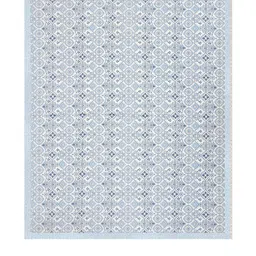 Shubastik Blue Ethnic Motifs 200 TC King Size Bedsheet Set image 5