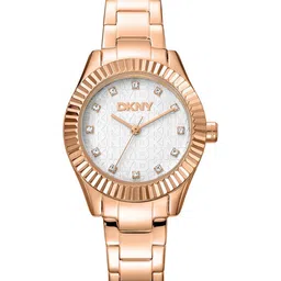 DKNY Women Brass Dial & Stainless Steel Bracelet Style Straps Analogue Watch DK1L017M0065-picture-32