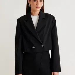 Koton Women Longline Open Front Jacket-picture-21