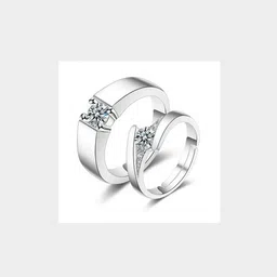 Teeragaj Set Of 2 Stone-Studded Adjustable Finger Ring-picture-30