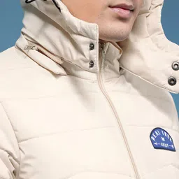 HERE&NOW Detachable Hood Padded Jacket image 4