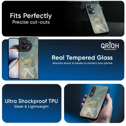 QRIOH Floral Printed Silicone Oneplus Nord 2T Back Case image 4