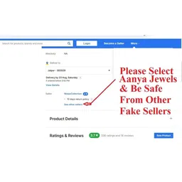 Vanira Artificial Beaded Elasticated Bracelet image 2