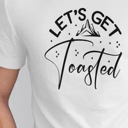 Seekbuylove Typography Printed Round Neck Pure Cotton Bio Finish T-shirt image 5