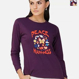 Metronaut Women 2 Printed Bio Finish Applique T-shirt-picture-6