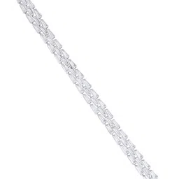 Silvermerc Designs Silver-Plated Crystals Stone Studded Wraparound Bracelet image 4