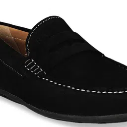 RAPAWALK Men Textured Suede Loafers image 5